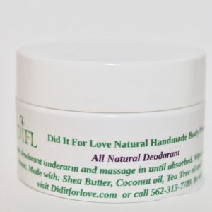 All-Natural Deodorant Travel/Trial Size
