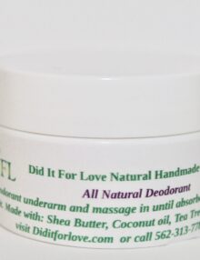 All-Natural Deodorant Travel/Trial Size