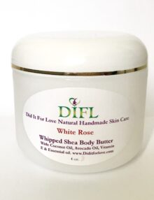 Rose Whipped Body Butter 4 oz