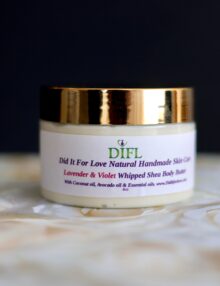 Lavender & Violet Whipped Body Butter 4 oz