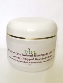 Lavender Whipped Shea Body Butter 2 oz.