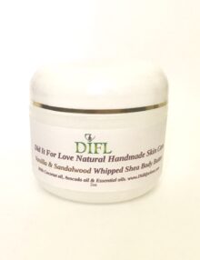 Vanilla & Sandalwood Whipped Shea Body Butter 2 oz
