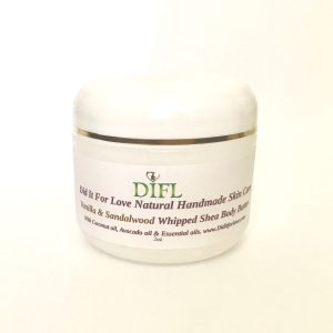 Vanilla & Sandalwood Whipped Shea Body Butter 2 oz