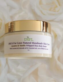 Jasmine & Vanilla Whipped Body Butter 4 oz